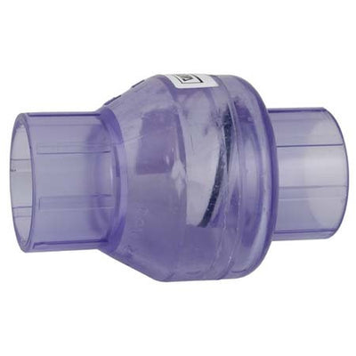 Swing Check Valve 2" SxS Clear