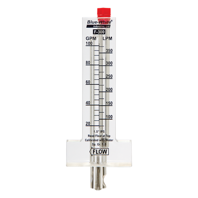 Blue-White Flowmeter