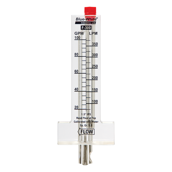 Blue-White Flowmeter - DreamPond