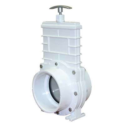 WS Valterra Gate Valve 4" Stainless Steel Paddle