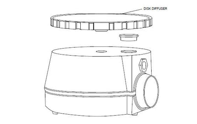 Retrofit Aerated Bottom Drain 3 in.