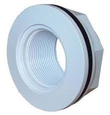 WS PVC Bulkhead Fitting 2"