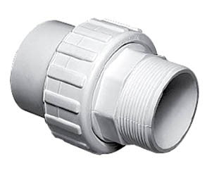 PVC Union Slip x Male Thread 1 1-2"